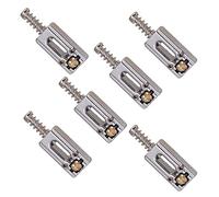 2023 6PCS Roller Saddle Bridge String Saddles Bridge Locked String Saddle Stringed Instruments For Electric Guitar Bridge