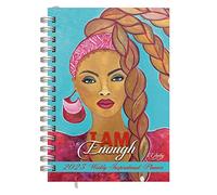 2023 African American Weekly Planner, Shades of Color: I Am Enough, Highlighting Black Culture Through Beautiful Art, 5.375 x 8.375 inches, Artist: Sylvia "Gbaby" Phillips (IP34)