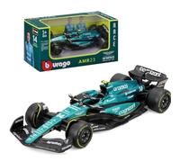 2023 Bburago 1:43 AMR23#14 Alonso F1 Alloy Car Model Formula Racing for Die Cast Aston Martin, F1 Formula Car Vehicles Collectible Model Racing Car Toys