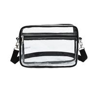 2023 Clear Crossbody Bags Fashion Versatile Bag Cellphone Bag Trendy Shoulder Bag for Teen Women Girl PVC Bag