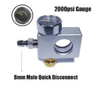 2023 CO2 Adapter Carbonator Refill Fill Station for CO2 Cylinder Tank Bottle Soda Water Replacement Hose(8mm QD Male)