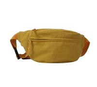 2023 Corduroy Pack Crossbody Waist, Yellow Without Pendant | Belt Adjustable Color Chest Bag for Girl Women, Large Capacity Versatile Travel Belt Bag for Teen Adult