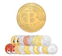 2023 Crafts Commemorative Coin Collectable BTC Individual Collectible Coins Physical Bitcoin Plated For Collection BTC Entity Coin