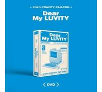 Dear My Luvity - 2023 Cravity Fan Con - 3 DVD Set w/160pg Photobook, 9pc Photocard Set, Sticker Set + Folded Poster