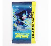 2023 Factory Sealed Magic MTG March of the Machine Collector Booster Pack NEW