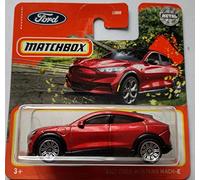 2023 Matchbox 2021 Ford Mustang Mach-E Metalflake Red (Short Card) HFR46