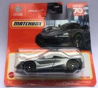 2023 Matchbox McLaren 720S Spider Metallic Grey 66/100 (Short Card) HLD39