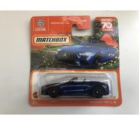 2023 Matchbox Mercedes-AMG SL 63 Metallic Blue 67/100 (Short Card) HLD46