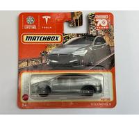 2023 Matchbox Tesla Model X Metallic Grey 90/100 (Short Card) HLC74
