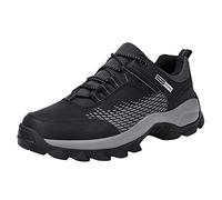 2023 Men's Outdoor Hiking Shoes, Men's Trainers, Lightweight Slip-On Shoes, Breathable Men's Shoes, Work Shoes, Trekking Shoes, Running Shoes, Walking Shoes, Sporty Beach Shoes, Trainers, Soft, black,