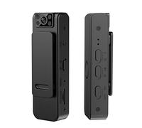 2023 New HD 1080P Noise Reduction Camera, Body Camera with 90° Rotatable Lens, Portable Pocket Body Camera with Audio and Video Recording, WIFI Video Recorder for Home Office Sport (WIFI)