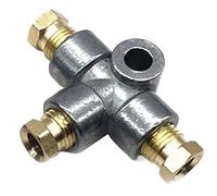 2023 New Hydraulic Brake Tee Connector 3 Way for T Piece Tee Brake Pipe with 3 Male Nuts Short Union Metric Brake Accessoires