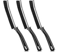 2023 New Multifunctional Hard-Bristled Crevice Cleaning Brush Tool, Window Gap Cleaning Brush Bathroom Gap Brush, for Bathtubs, Kitchens All-Around Cleaning Tool (Black,1 Pack)