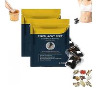 2023 New Natural Herbal Cleansing Foot Soak Liquid Lymphatic Drainage Foot Soak Beads Leg Slimming Foot Bath Beads Sore Feet Relief Soak For All People