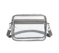 2023 New PVC Crossbody Bag for Girl Women Versatile Shoulder Bag Fashion Lipsticks Bag Clear Cellphone Bag