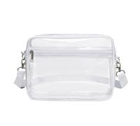 2023 New PVC Crossbody Bag for Girl Women Versatile Shoulder Bag Fashion Lipsticks Bag Clear Cellphone Bag