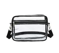 2023 New PVC Crossbody Bag for Girl Women Versatile Shoulder Bag Fashion Lipsticks Bag Clear Cellphone Bag