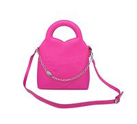 2023 New Women's Bags Trendy Fashion Lady Bag Border Casual Letter Handbag Crossbody Lunch Tote Bag (Hot Pink, One Size)