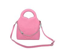 2023 New Women's Bags Trendy Fashion Lady Bag Border Casual Letter Handbag Crossbody Zippe Tote Bag (Pink, One Size)