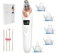 2023 Newest Blackhead Remover Pore Vacuum, Upgraded Face Pore Cleaner-5 Power, 5 Probes, USB Rechargeable Blackhead Vacuum Kit Electric Acne Remover Tool for Women and Men