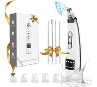 2023 Newest Tunbot Blackhead Remover Pore Vacuum Cleaner, Rechargeable Facial Blackhead Extractor Tool - 5 Suction Power, 5 Probes for Acne-Prone, Oily, Dry, Sensitive Skin