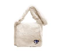 2023 Plush Crossbody Bag Universal Shoulder Bag for Girls Solid Color School Book Bag Large Capacity Bag Lady Bag