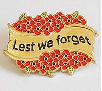 2023 Poppy Pin Badges Remembrance Day Lest We Forget Veterans Memorial