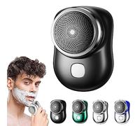2023 Powerful Storm-Shaver for Men, Rechargeable Mini Electric Shaver, Pocket Portable Size Wet and Dry Shaver, Waterproof Electronic Razor, Suitable for Home, Travel (Black)