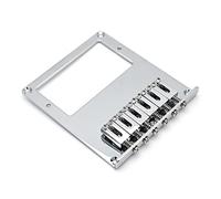 2023 Replacement Chrome 6 String Fixed Hardtail Guitar Bridge Accessory for Telecaster Guitar