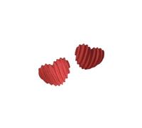 2023 Simple Heart Earrings with Ins Design Sense, Light Luxury with French Style and Fringe