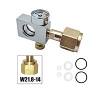 2023 Soda Water CO2 Cylinder Adapter Carbonator Refill Fill Station for CO2 Tank Bottle Filling Replacement(Female W21.8-14)