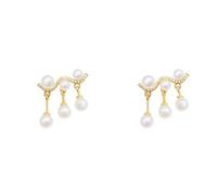 2023 Trendy Minority Design Feeling Fringe Pearl Earrings for Women, Soft and Elegant,