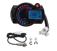 2023 Universal Digital Motorcycle 7Colors Speed Gauge Meter MAX 299KM/H Dashboard For RX2N Odometer Speedometer Instrument Digital Speedometers