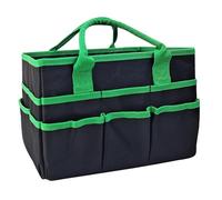 2023 Upgraded Teacher Bag Bag 5 Additional Pouches Capacious Interior Permanent Polyster Pliable Garden Tool Planner for Telecommute Gardening Equipment Polyster