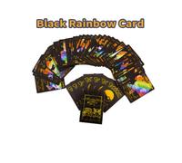 2023 Version Pokemon Rare Collection Trading TCG GX Bundle X 55Pcs Black Rainbow Cards