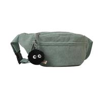 2023 Waist Bag Corduroy Pack Large Capacity Solid Color Belt Bag Chest Bag for Girl Versatile Crossbody Waist Pack
