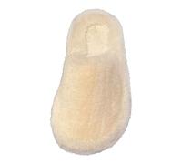 2023 Women's Cover Toe Home Slippers Foreign Trade Female Winter Cute Thickened Warm Footwear (White, 7)