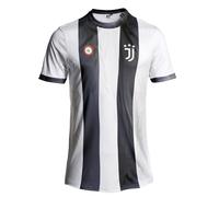 2024 2025 Black White Football Jersey. Neutral Football Shirt. Official Replica. (Home, L)