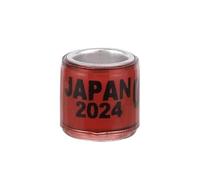 2024/2025 Multicolor Pigeon Foot Ring With Word Earrings Quality Durable Bird Ring Pigeon Racing Ring Bird Training Tool 100 Pcs(Brown,Year 2024)