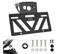 2024 2025 Ninja 500 Fender Eliminator Ninja 400 Fender Eliminator Tail Tidy License Plate Bracket Mount Fit with OEM & Aftermarket Turn Signal Z400 2018 2019 2020 2021 2022 2023 2024 2025 Z500 2024