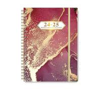 2024-2025 Planner Twin Coil Binding 12 Month Weekly Monthly Planner Academic With Pocket From 07.2024-06.2025 Office