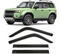 2024 2025 Tape-On Side Window Rain Guards for Toyota Land Cruiser Visor Deflectors First Edition 1958 J250