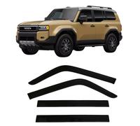 2024 2025 Tape-On Side Window Rain Guards for Toyota Land Cruiser Visor Deflectors First Edition 1958 J250