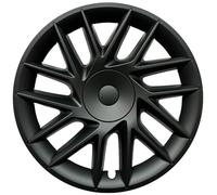 2024-2025 Tesla Model 3 Highland 18-Inch Wheel Covers | 4PCS Thunder-Style Flower Face Hub Covers (Matte Black)(Smooth matte black)
