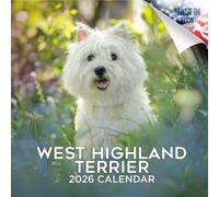 2024 2025 West Highland Terrier Calendar - Dog Breed Monthly Wall Calendar - 12 x 24 Open - Thick No-Bleed Paper - Giftable - Academic Teacher's Planner Calendar Organizing & Planning - Made in USA