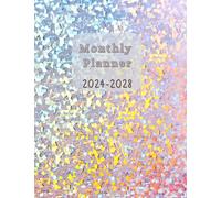 2024-2028 Monthly Planner 5 years: 60 Months from January 2024 to December 2028| Five Years Annual organizer A4