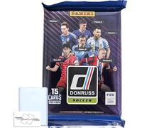 2024-25 Donruss Soccer Trading Cards Blaster Pack with 15 Trading Cards + Toploader(s) + StreetCards Magnet!