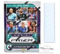 2024-25 Panini Prizm Premier League Blaster Box with 24 Trading Cards + 6 Toploaders + StreetCards Magnet!