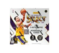 2024/25 Panini Select Basketball Hobby Trading Card Box (Three Autographs or Memorabilia Cards Per Box)