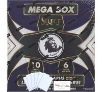 2024-25 Panini Select Premier League Soccer EPL Mega Box with 60 Trading Cards + 6 Toploaders + StreetCards Magnet!